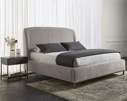 Nevin Bed - King - Polo Club Stone