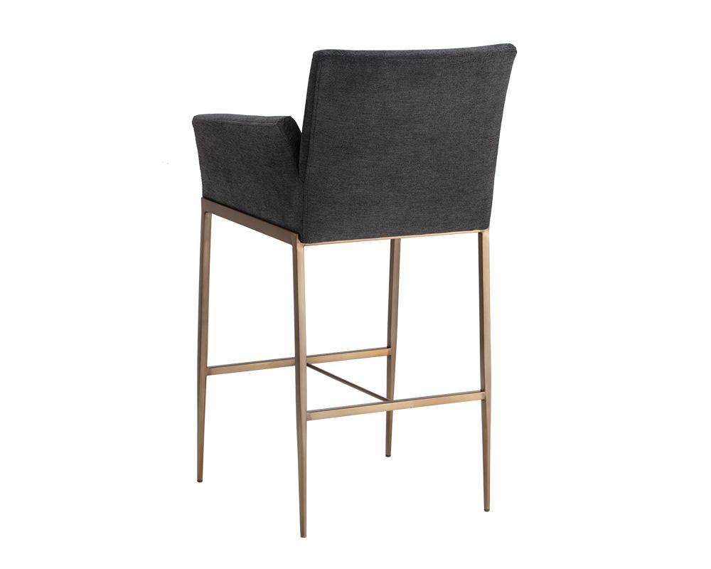 Gesa Barstool - Polo Club Kohl Grey