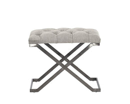 Coral Stool - Gunmetal - Polo Club Stone