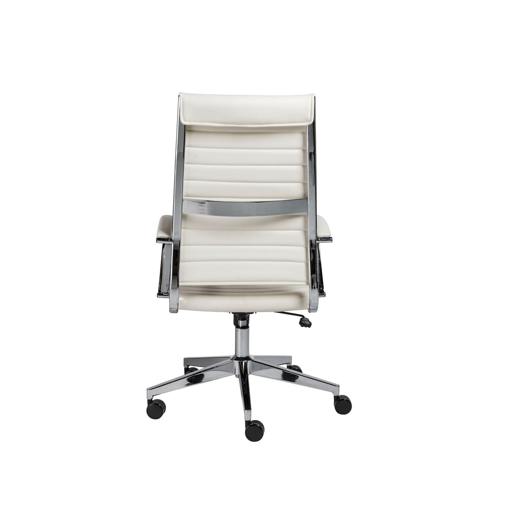 Brooklyn High Back Office Chair - White