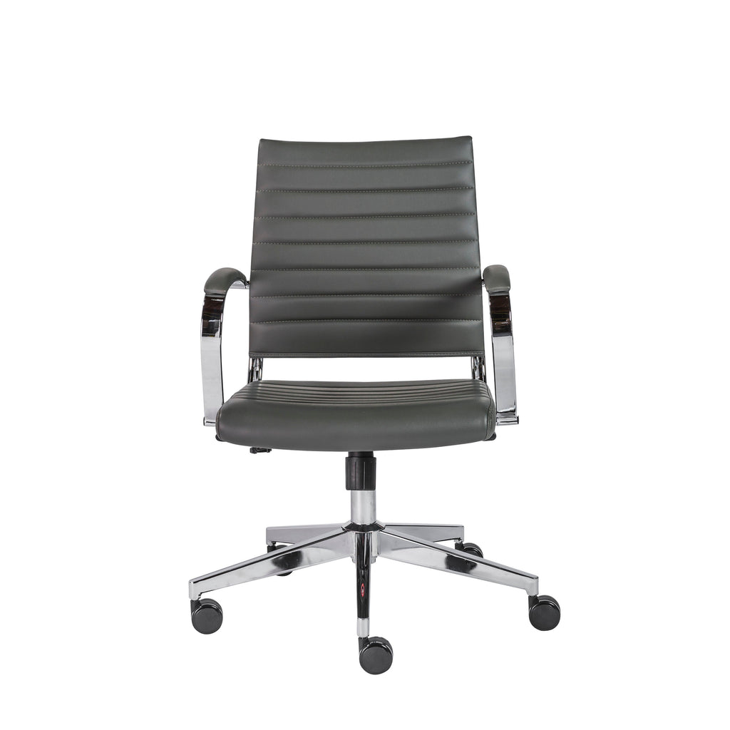 Brooklyn Low Back Office Chair - Grey