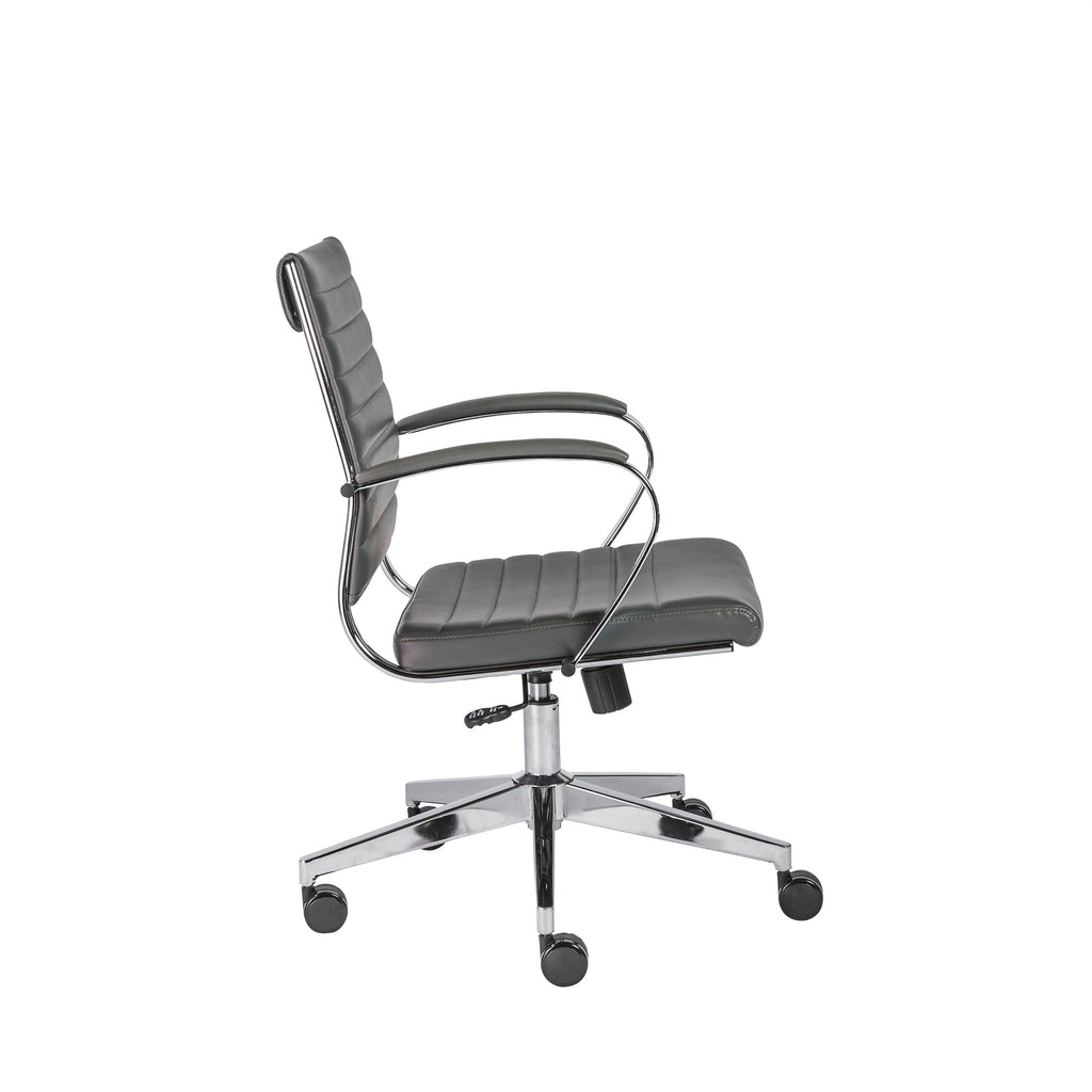 Brooklyn Low Back Office Chair - Grey