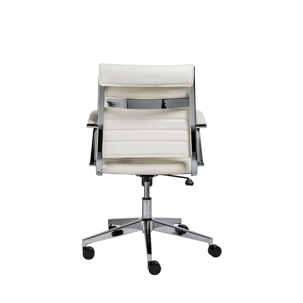 Brooklyn Low Back Office Chair - White