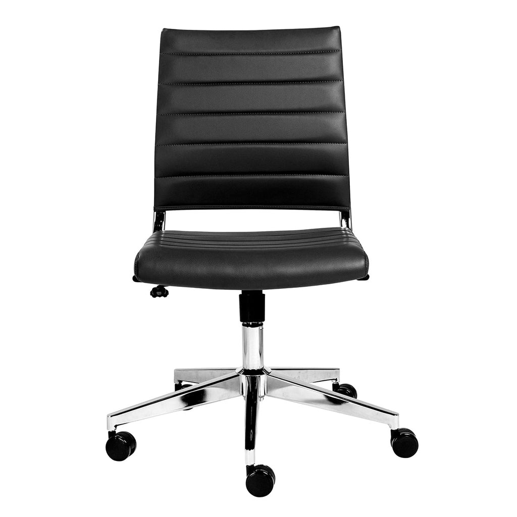 Brooklyn Low Back Office Chair w/o Armrests - Black