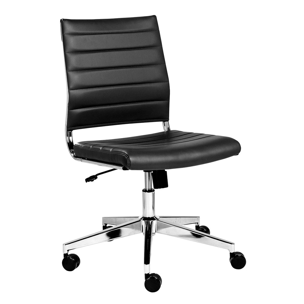 Brooklyn Low Back Office Chair w/o Armrests - Black