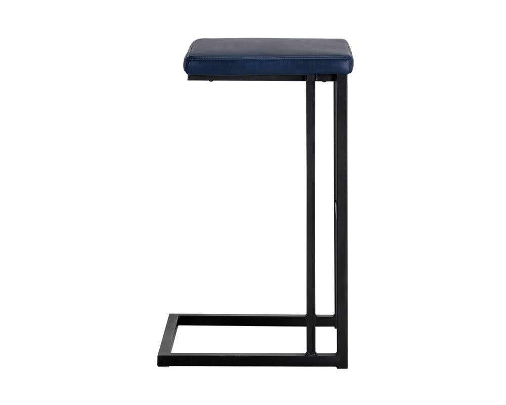 Boone Barstool - Black - Bravo Admiral, Set of 2