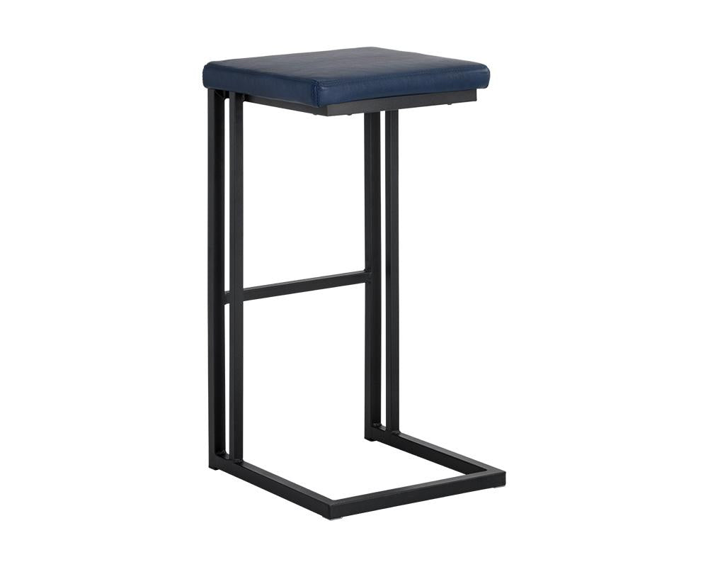 Boone Barstool - Black - Bravo Admiral, Set of 2