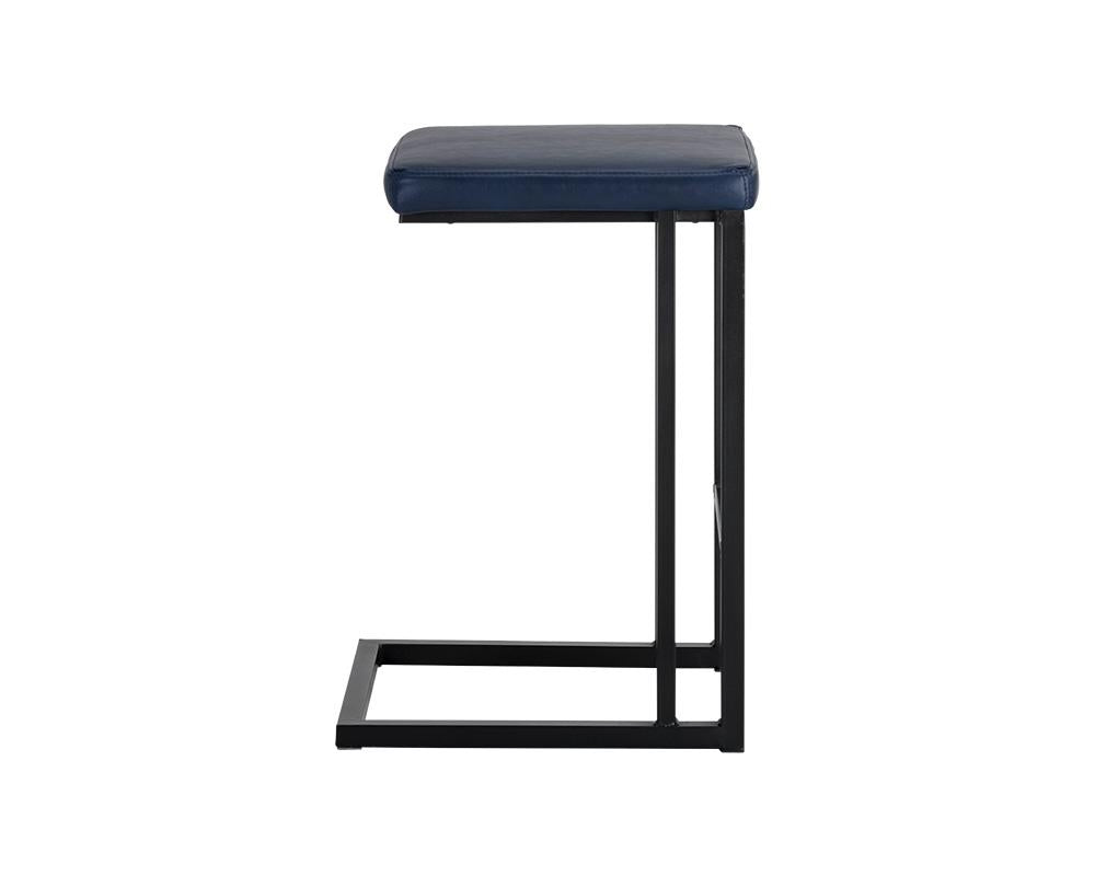 Boone Counter Stool - Black - Bravo Admiral, Set of 2