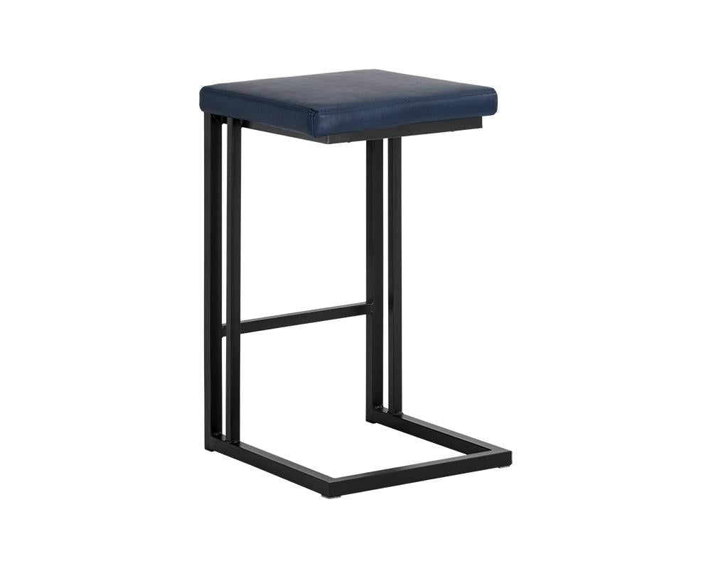 Boone Counter Stool - Black - Bravo Admiral, Set of 2