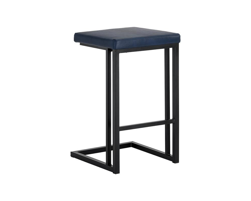 Boone Counter Stool - Black - Bravo Admiral, Set of 2