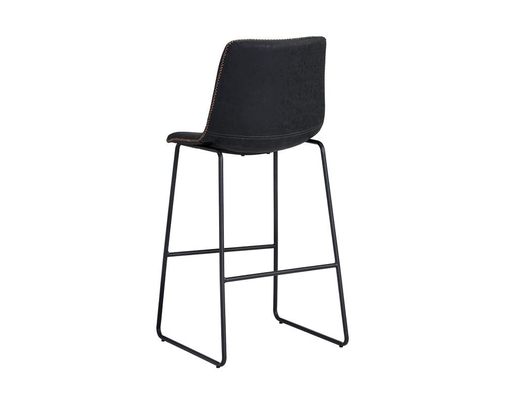 Cal Barstool - Antique Black, Set of 2