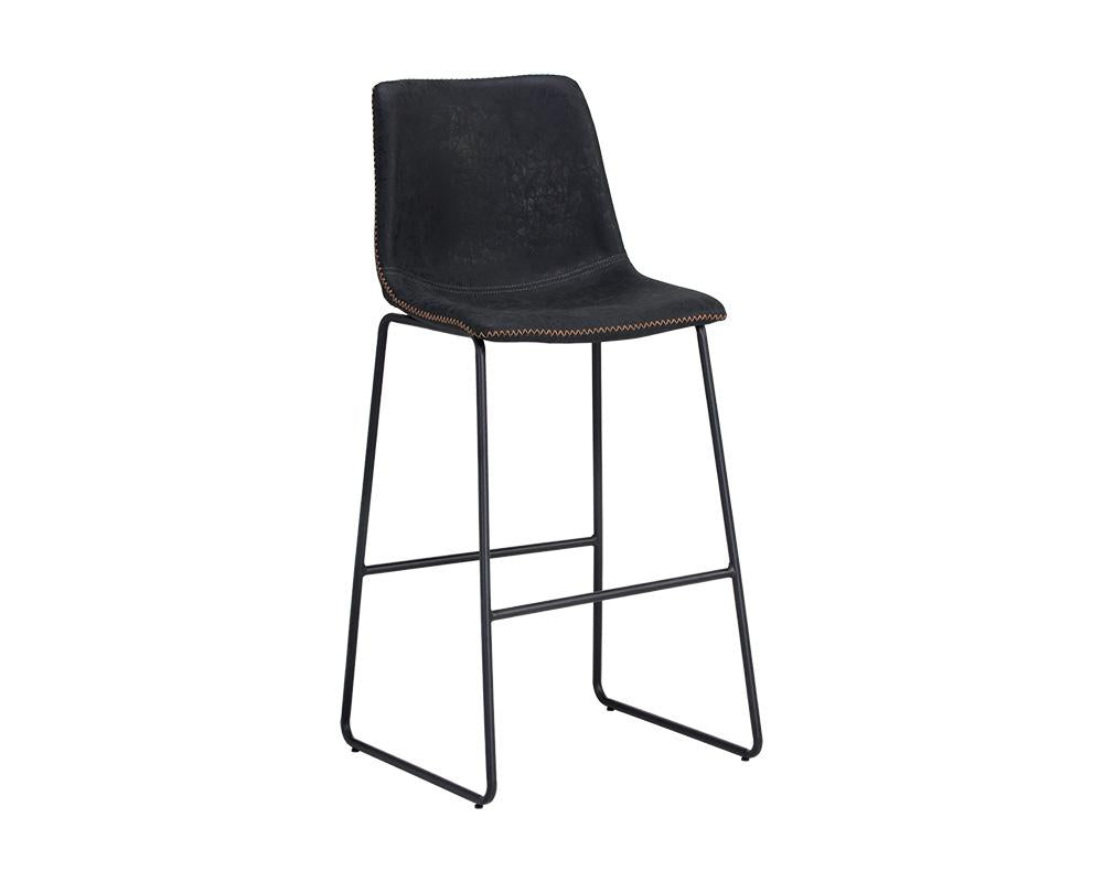 Cal Barstool - Antique Black, Set of 2