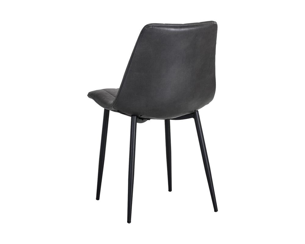 Drew Dining Chair - Black - Bravo Portabella, Set of 2