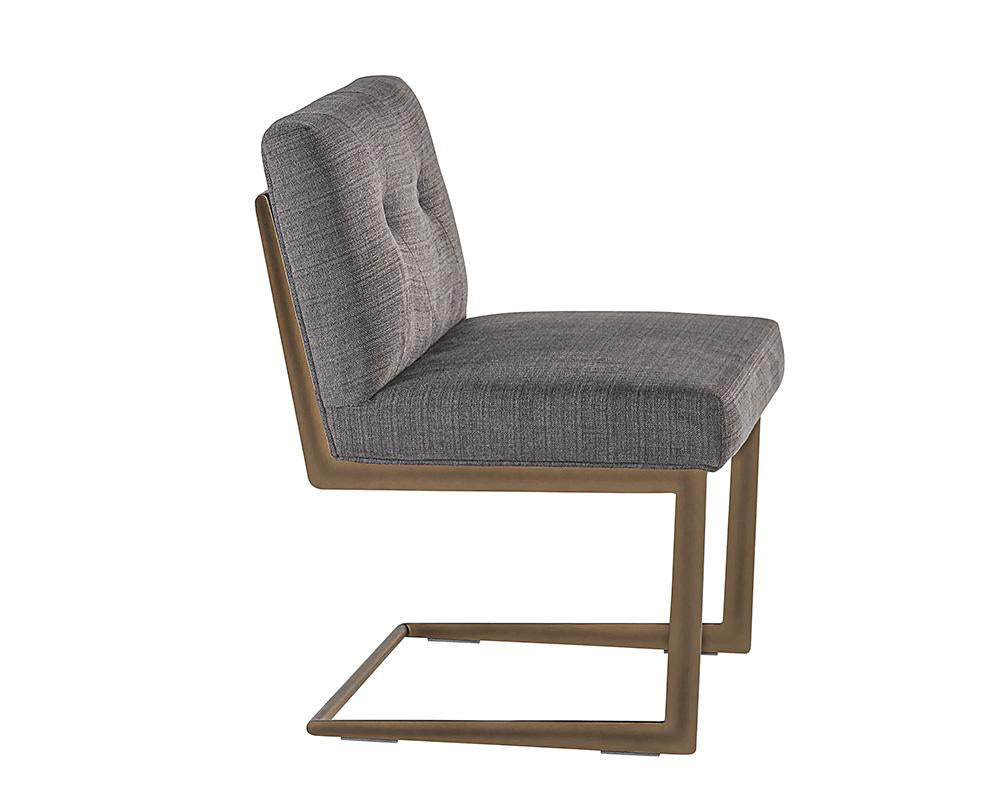 Virelles Dining Chair - Zenith Graphite Grey