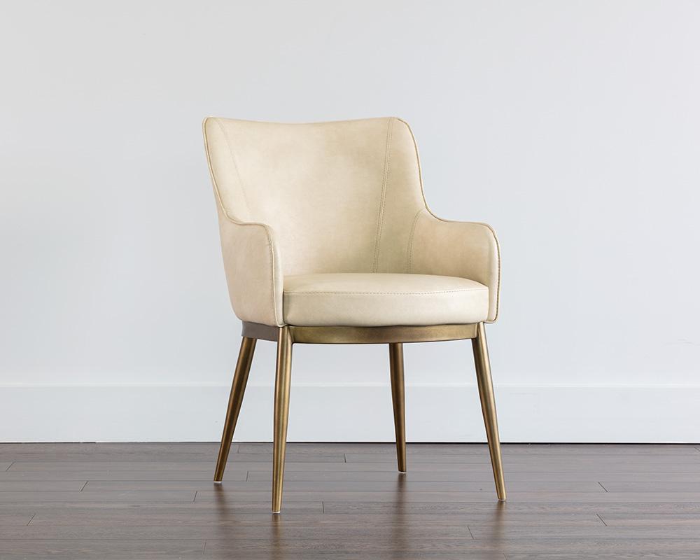 Franklin Dining Armchair - Bravo Cream