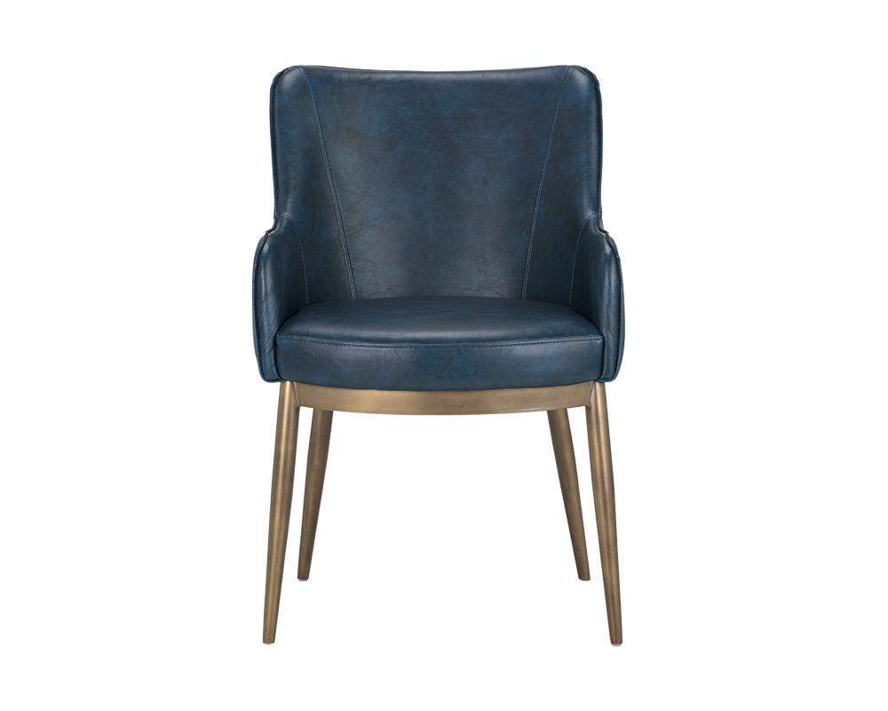 Franklin Dining Armchair - Vintage Blue