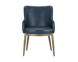 Franklin Dining Armchair - Vintage Blue