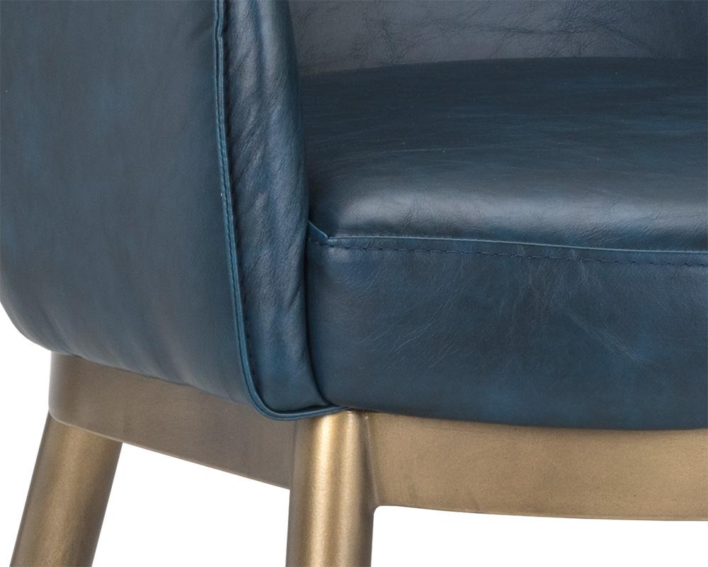 Franklin Dining Armchair - Vintage Blue