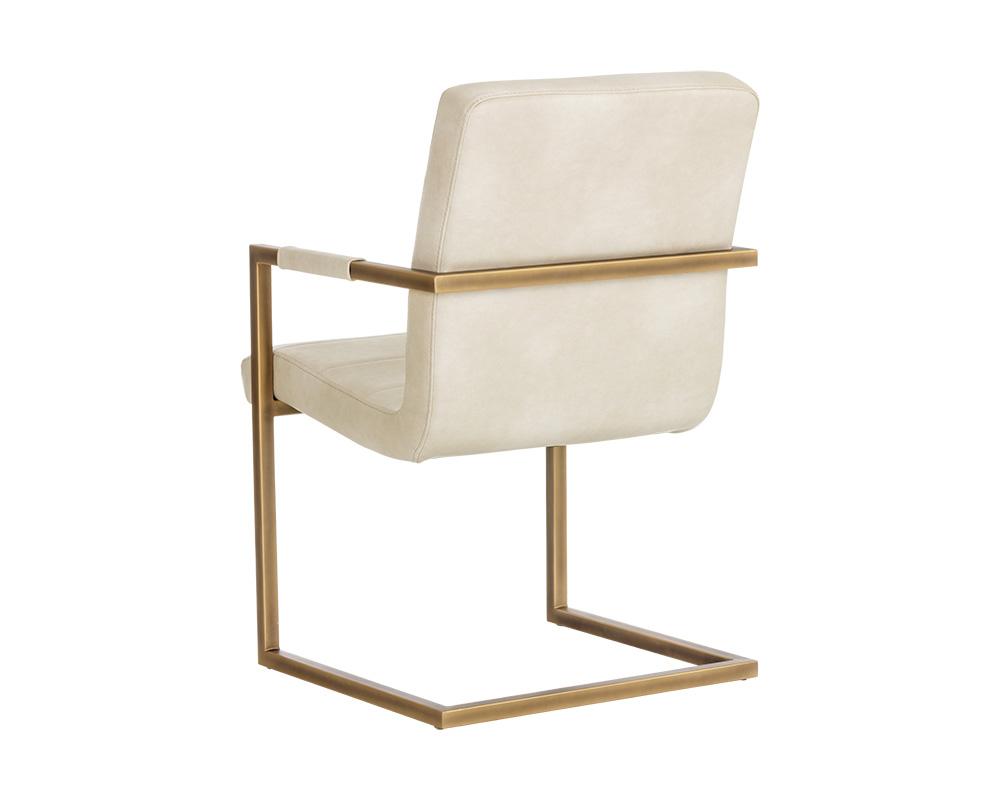 Jafar Dining Armchair - Bravo Cream