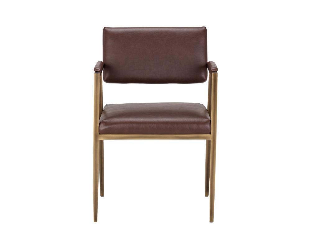 Ventouz Dining Armchair - Vintage Cognac