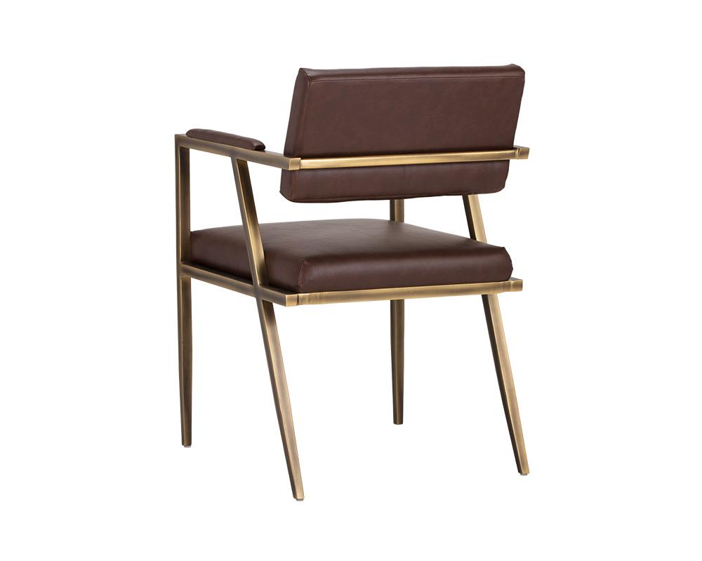 Ventouz Dining Armchair - Vintage Cognac