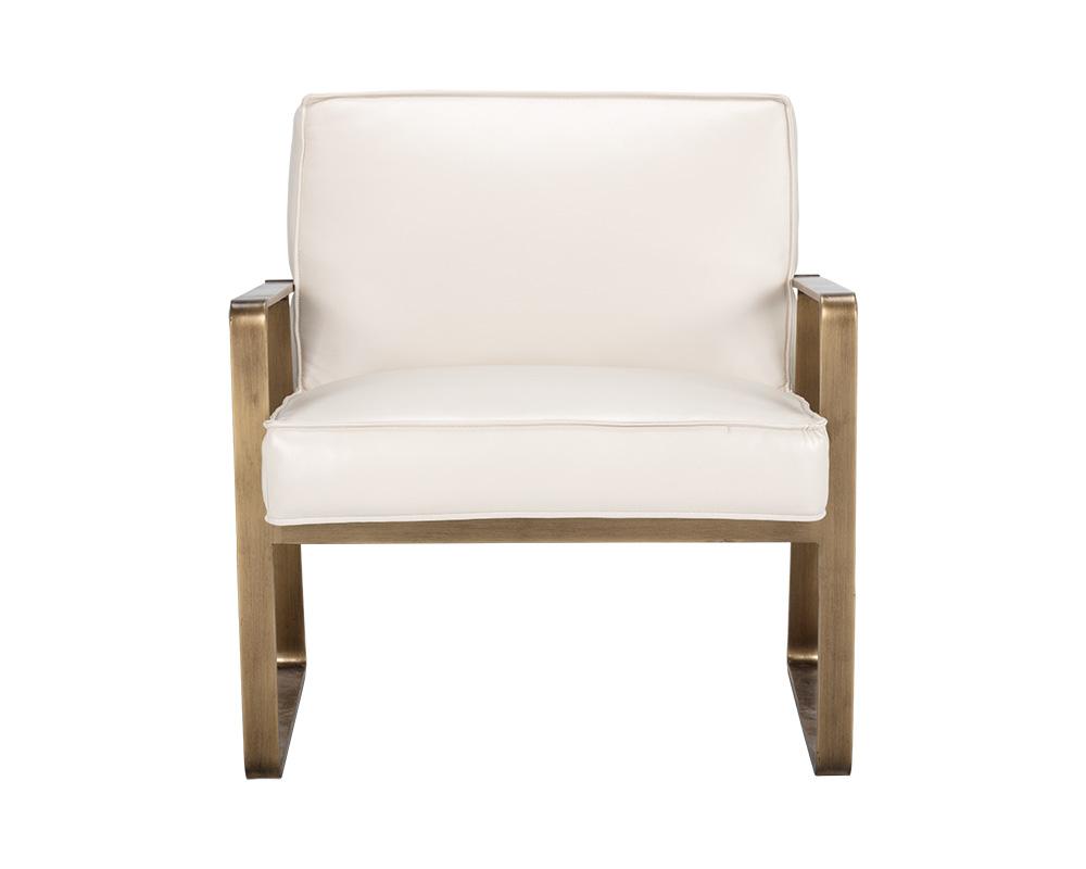 Kristoffer Lounge Chair - Vintage Vanilla Leather