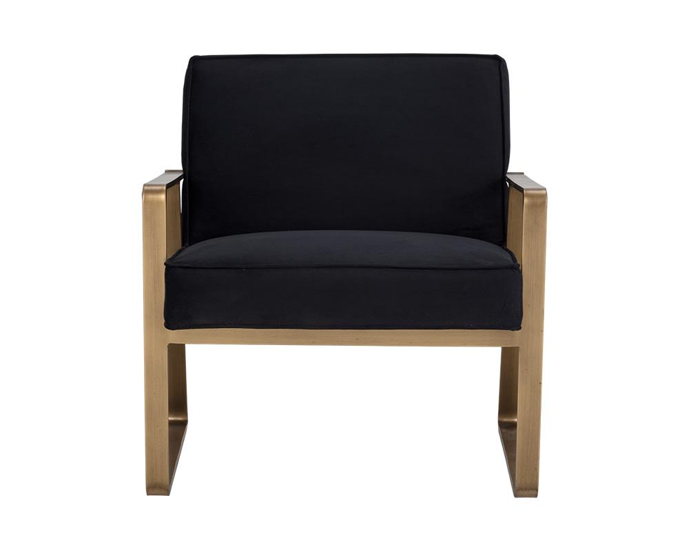 Kristoffer Lounge Chair - Abbington Black