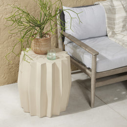 Gem Outdoor End Table by Four Hands