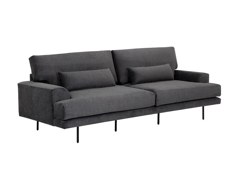 Abigail Sofa - Polo Club Kohl Grey