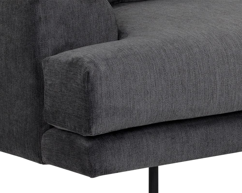 Abigail Sofa - Polo Club Kohl Grey