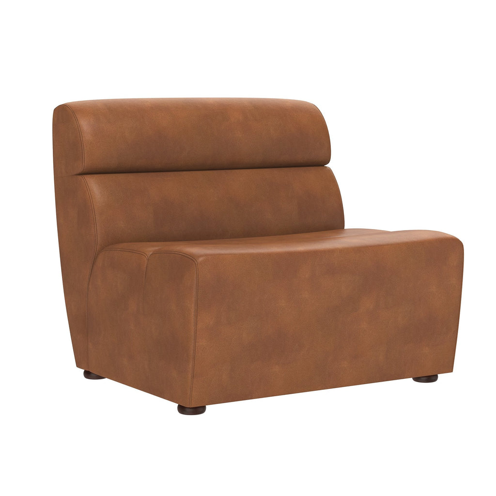 Cornell Modular - Armless Chair - Tobacco Tan