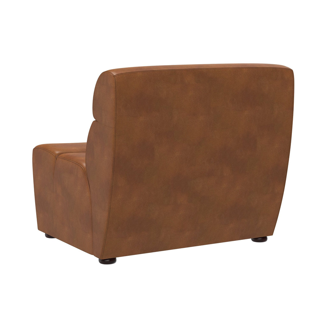 Cornell Modular - Armless Chair - Tobacco Tan