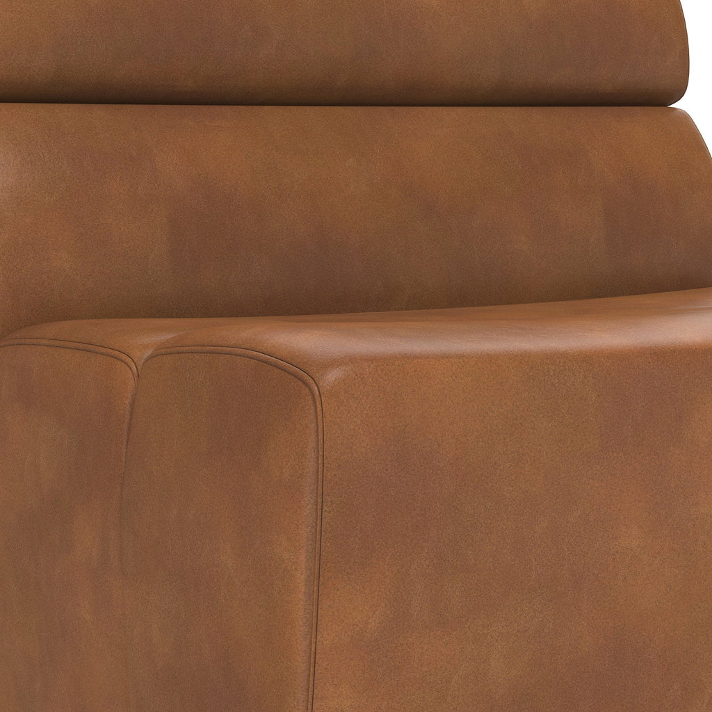 Cornell Modular - Armless Chair - Tobacco Tan