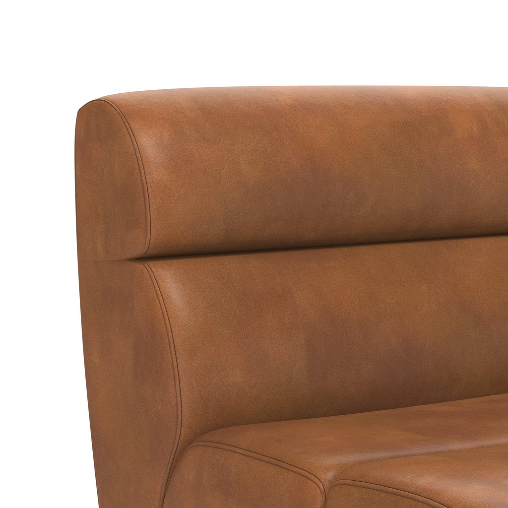 Cornell Modular - Armless Chair - Tobacco Tan