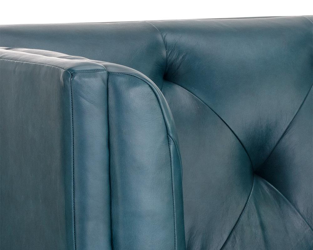 Westin Armchair - Vintage Peacock Leather