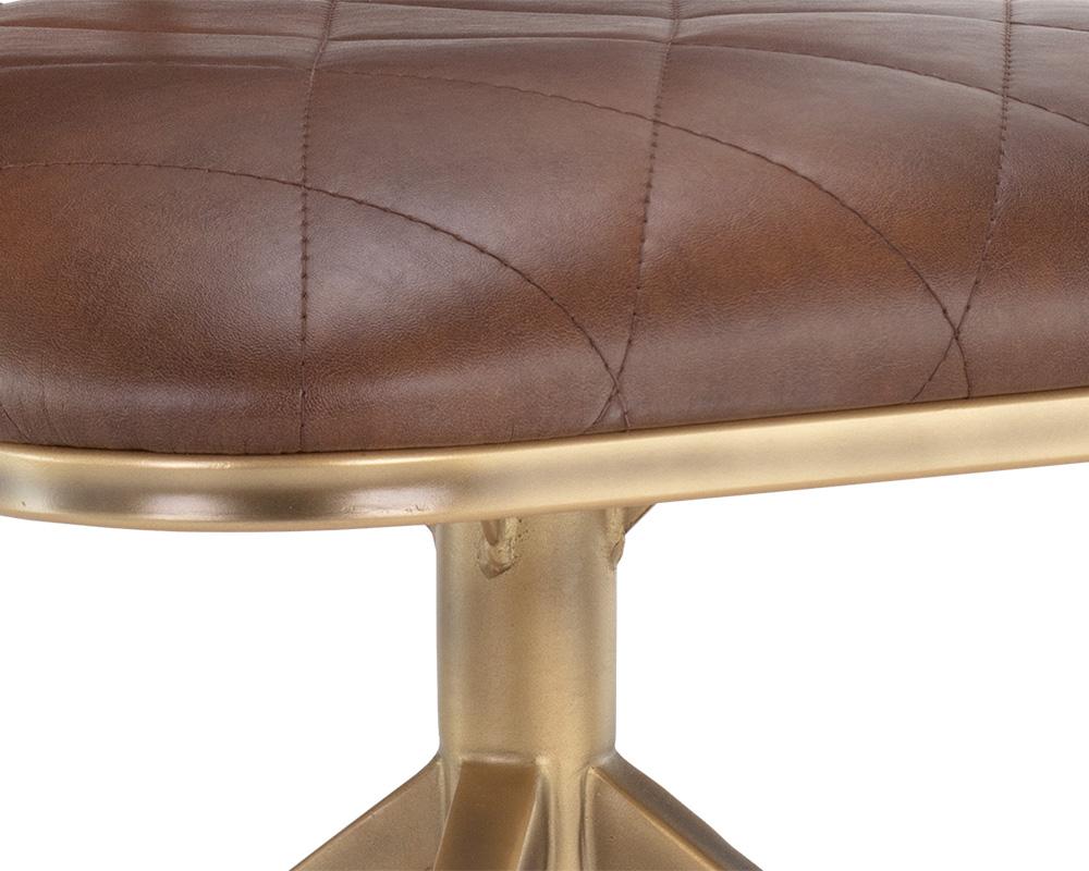 Virtu Swivel Dining Chair - Bravo Cognac, Set of 2