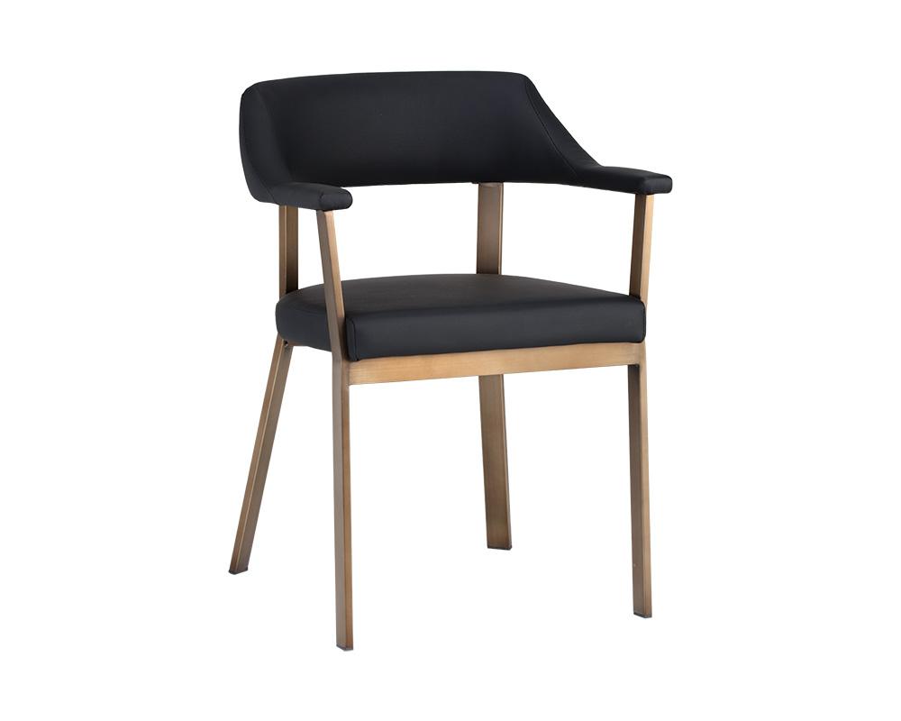 Dixie Dining Armchair - Dillon Black