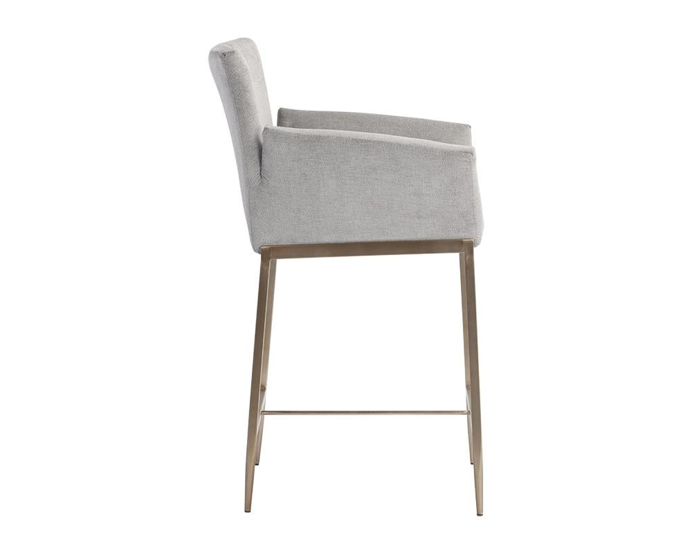 Gesa Counter Stool - Polo Club Stone