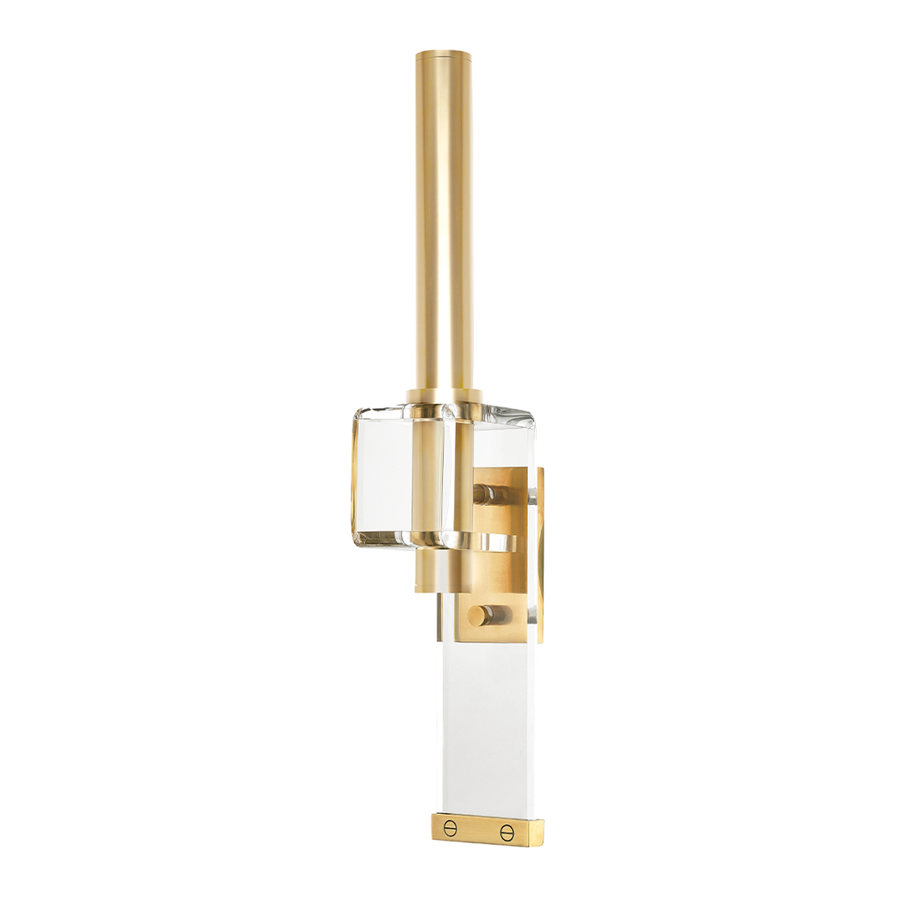Hillcrest Wall Sconce - Aged Brass