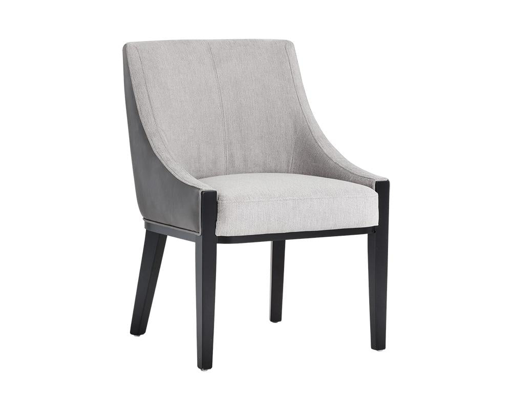 Aurora Dining Chair - Polo Club Stone / Overcast Grey