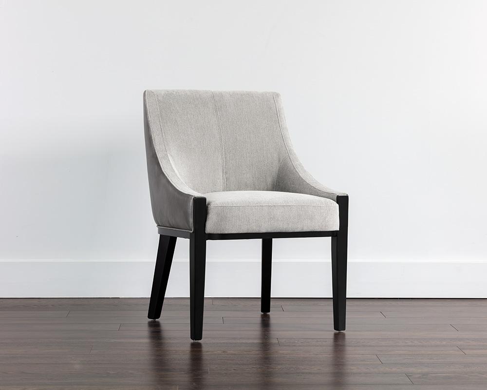 Aurora Dining Chair - Polo Club Stone / Overcast Grey