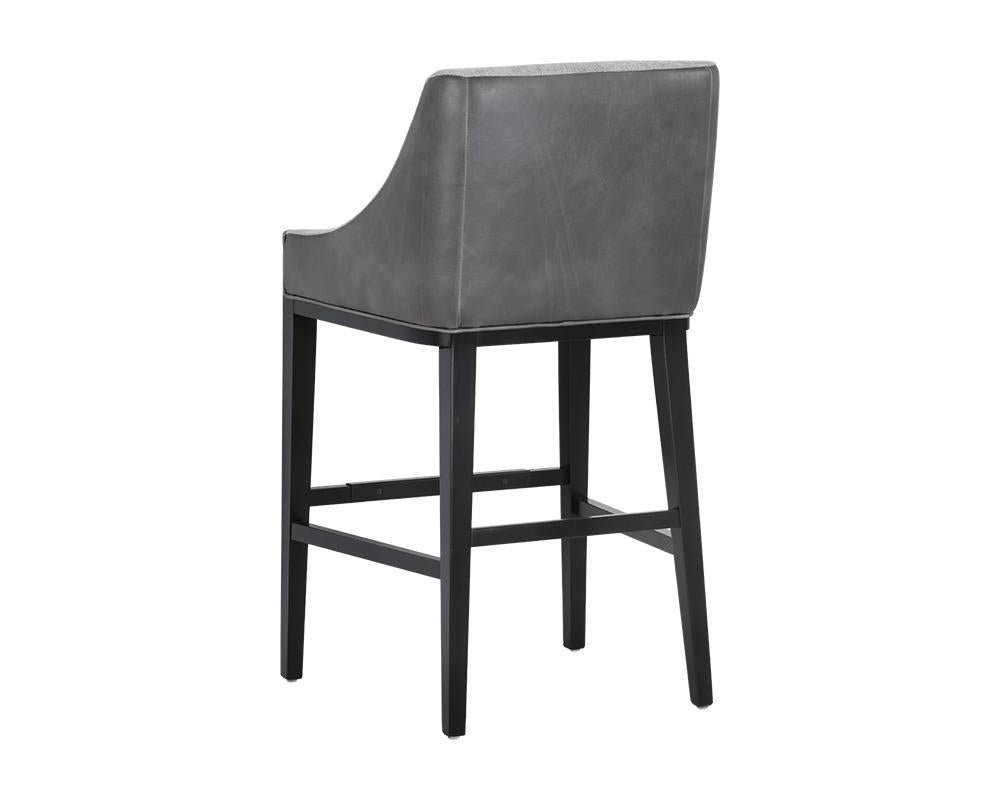 Aurora Barstool - Polo Club Stone / Overcast Grey