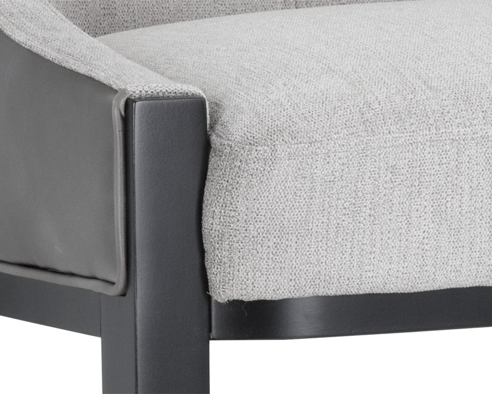 Aurora Barstool - Polo Club Stone / Overcast Grey