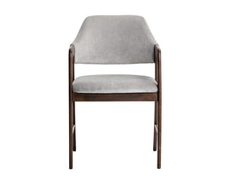 Milton Dining Armchair - Polo Club Stone