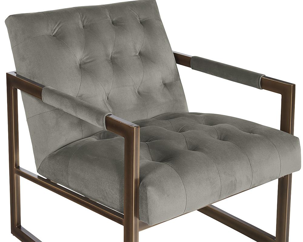 Monde Armchair - Antonio Charcoal