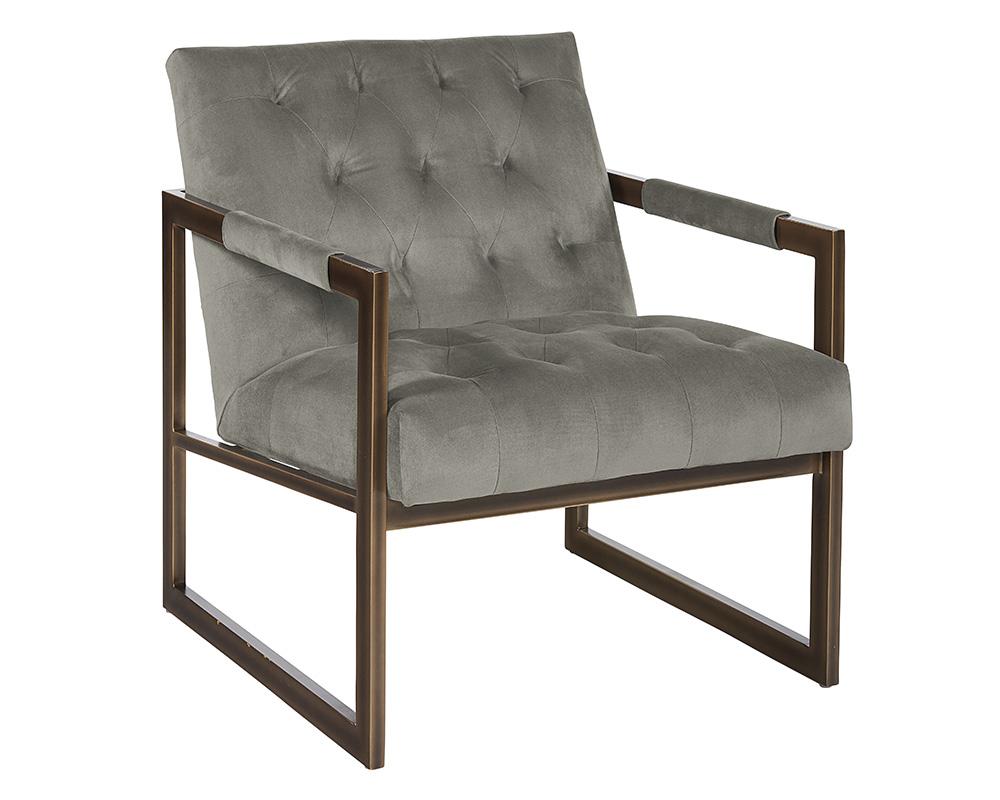 Monde Armchair - Antonio Charcoal