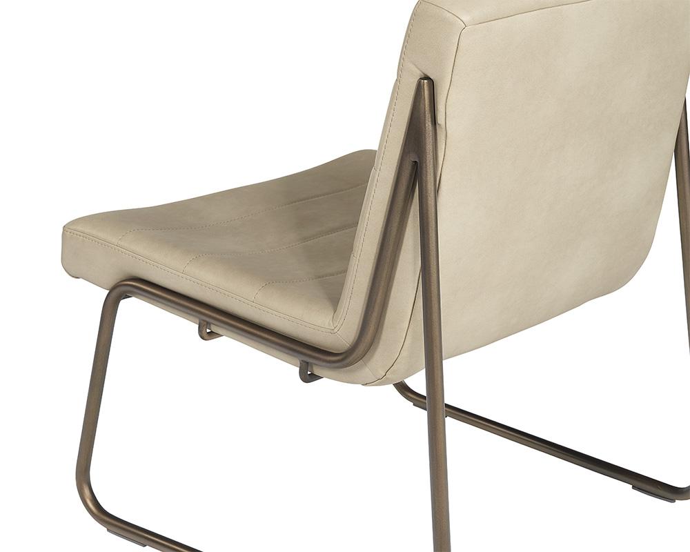 Anton Lounge Chair - Bravo Cream