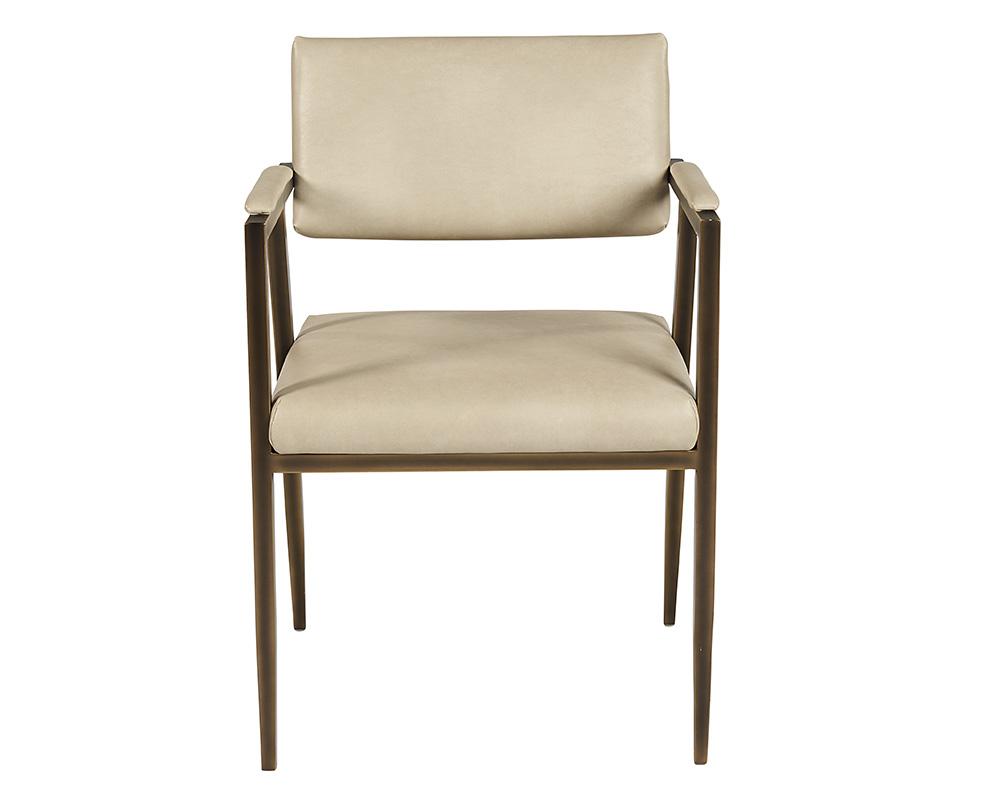 Ventouz Dining Armchair - Bravo Cream