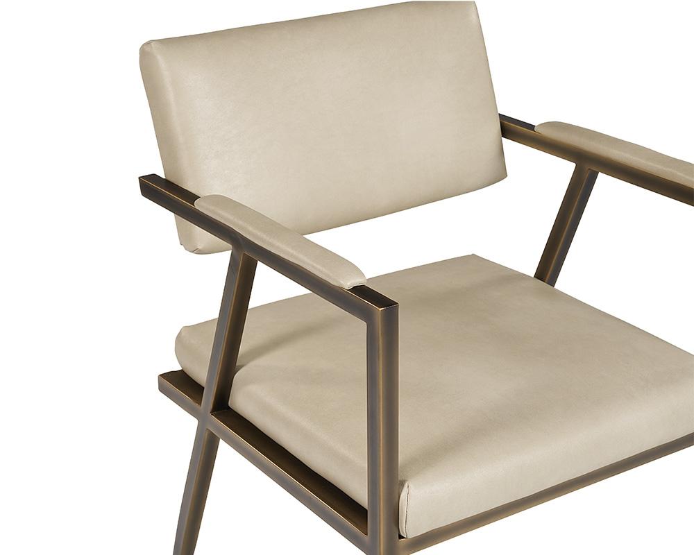 Ventouz Dining Armchair - Bravo Cream