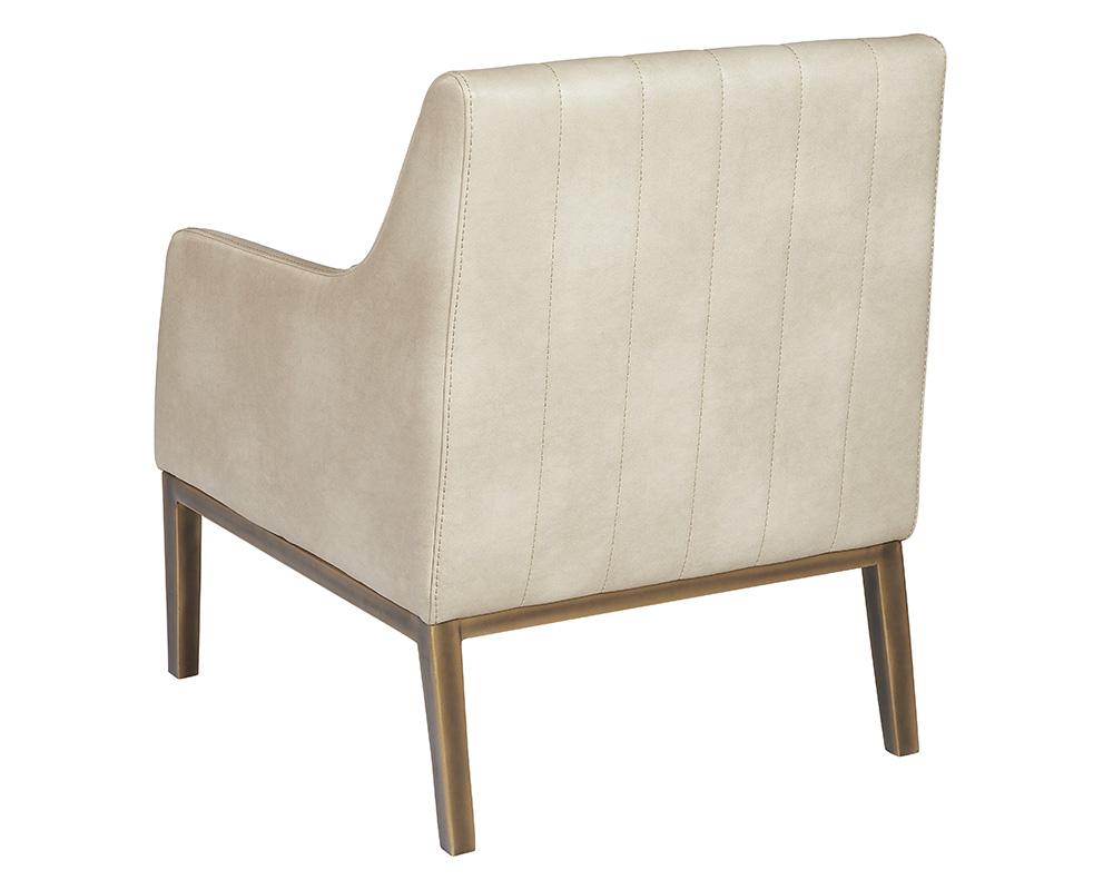 Wolfe Lounge Chair - Bravo Cream